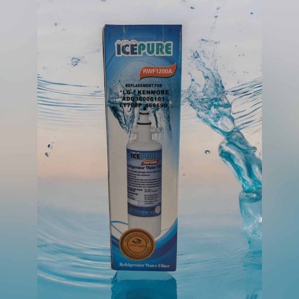 ICEPURE RFC1200A Compatible Water Filter Fit For LG Kenmore - NEW‎ IN BOX